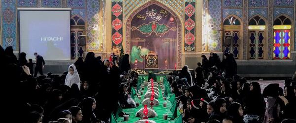 اقامه هیئت عزاداران حضرت رقیه (س) در کاشان