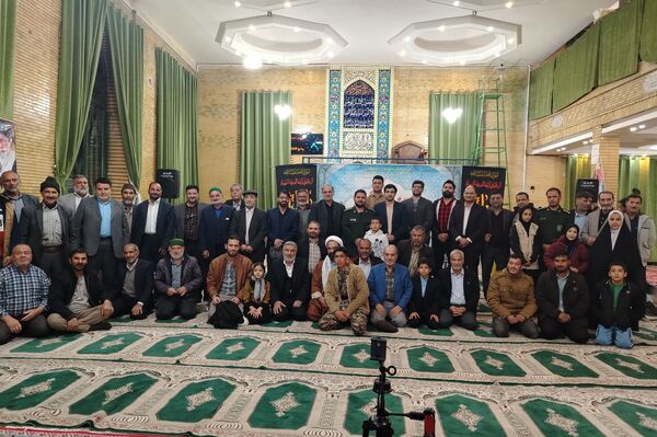 محفل انس باقرآن کریم در حسینه  شهر بار