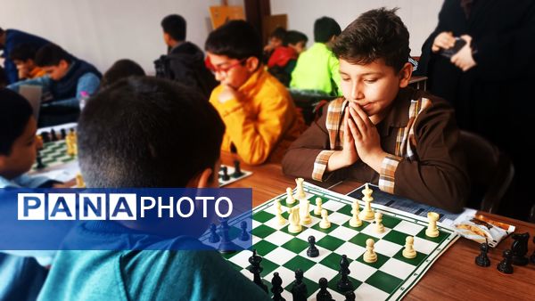 مسابقات شطرنج دانش‌آموزی در شهرستان ورامین