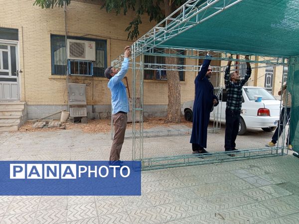 موکب سازمان دانش‌آموزی میناب در میلاد پیامبراکرم(ص)