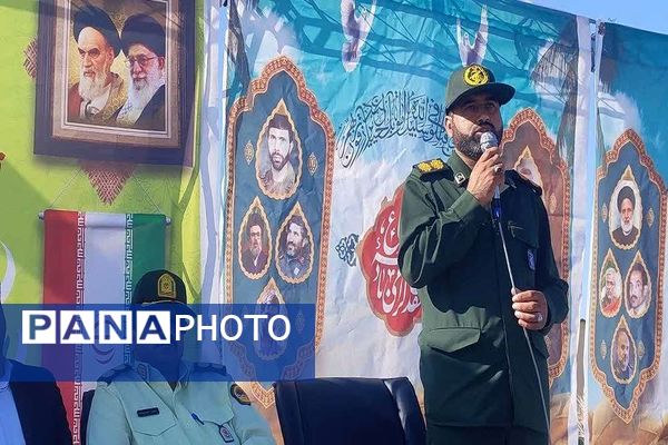 رزمایش اقتدار بسیجیان شهرستان فاریاب 