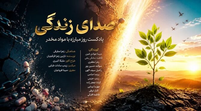 «صدای زندگی»؛ روایت انتخابی آگاهانه برای زندگی سالم و دور از مواد مخدر