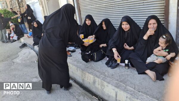  طنین سوگ حسینی در حسینیه پنج‌تن آل‌عبا