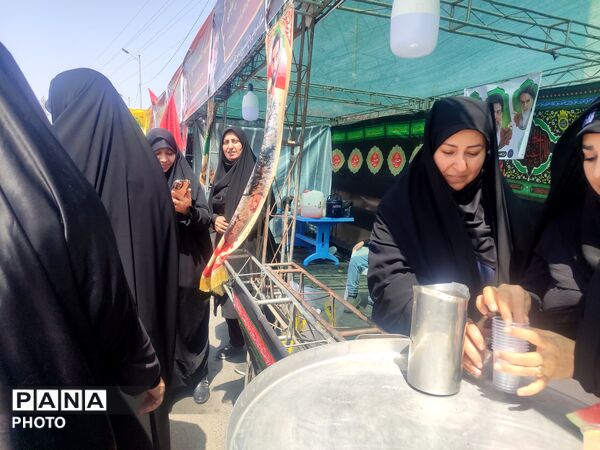 مدارس اسکان و موکب های پذیرایی در پردیس