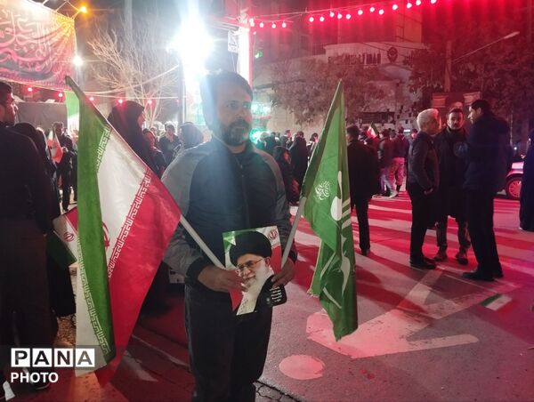 راهپیمایی باشکوه  مردم منطقه سیدی 