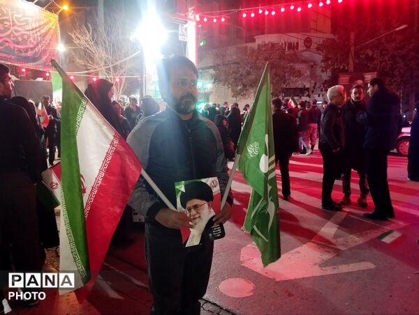 راهپیمایی باشکوه  مردم منطقه سیدی 
