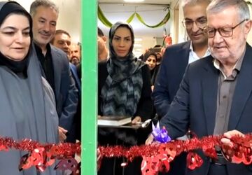 آئین افتتاحیه کلاس درس تربیت بدنی در مدرسه شهید امام خمینی ناحیه یک ری