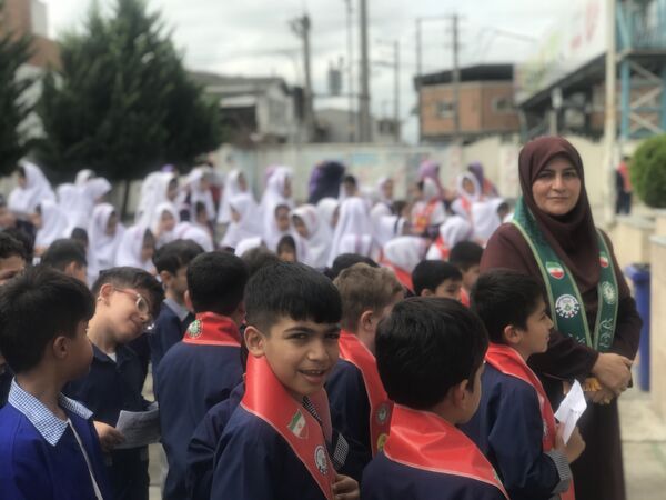 زنگ عاطفه‌ها در دبستان امیرصدرا روحی فرد پور محمودآباد 