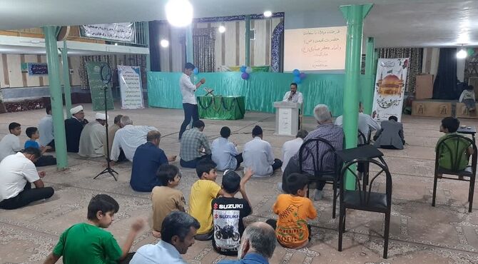 شازند در نور؛ جشن باشکوه ولادت پیامبر اکرم و امام صادق در مسجد حضرت جوادالائمه
