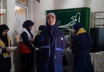 مراسم سالروز تاریخی ورود امام در مدرسه تمام تشکیلاتی جمال