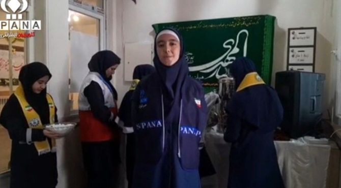 مراسم سالروز تاریخی ورود امام در مدرسه تمام تشکیلاتی جمال