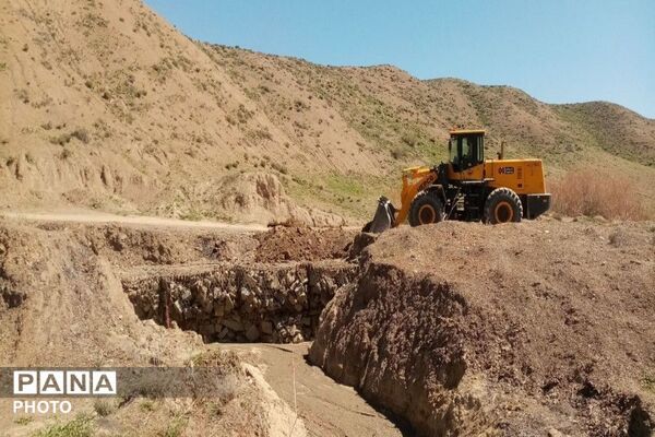 بهسازی جاده بار به بجنو به همت شهرداری بار