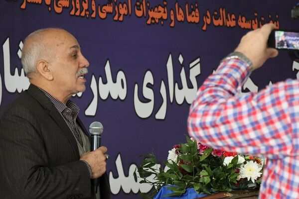 آیین خشت‌گذاری مدرسه مشارکتی قائم آل محمد (عج) پاکدشت 