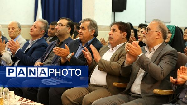 خشت گذاری ۵ پروژه‌ عمرانی منطقه ۵ آموزش و پرورش شهر تهران