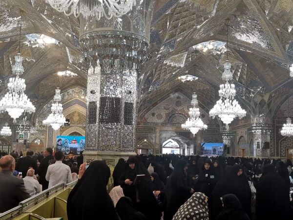  تشییع شهدای خدمت در مشهد مقدس
