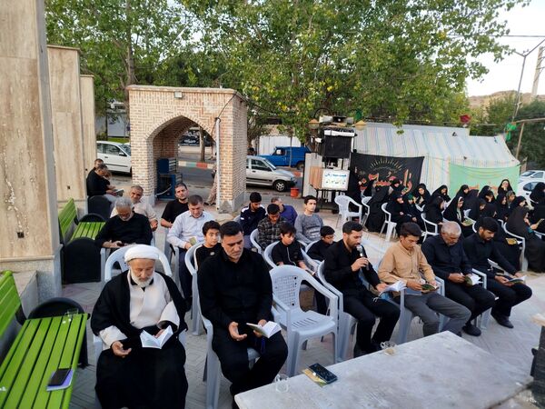 مراسم دعای استغاثه در شهرستان هوراند