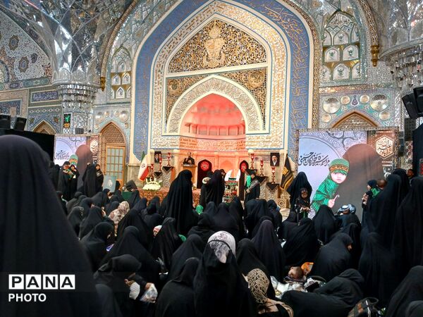 در حریم کوچکترین سرباز کربلا