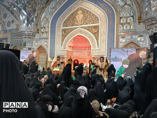در حریم کوچکترین سرباز کربلا