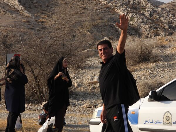 پیاده‌روی جاماندگان اربعین در فراشبند