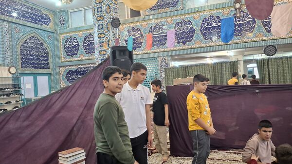 پرواز تا آسمان در مسجد حضرت زینب شهرکرد 