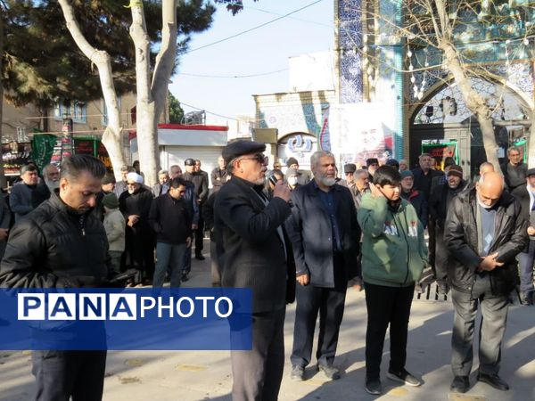 تشییع پیکر شهدای گمنام در بجنورد