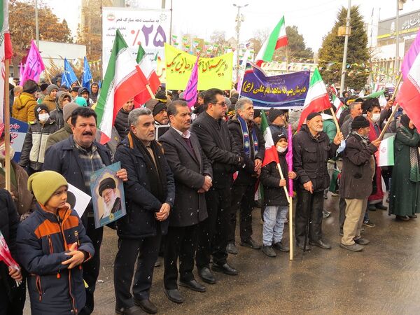 راهپیمایی باشکوه ۲۲ بهمن ماه شهرستان بجنورد 