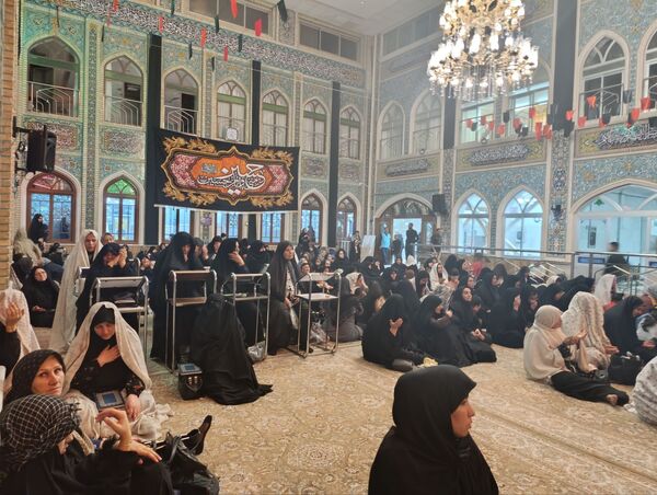 مراسم شب اربعین حسینی در نیشابور