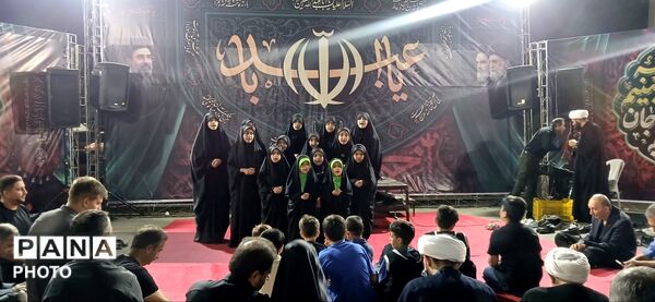 طنین فریاد «یا حسین» در قلب مهستان 