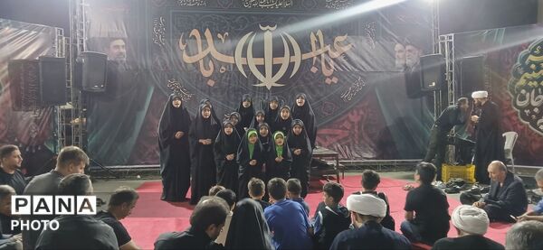 طنین فریاد «یا حسین» در قلب مهستان 