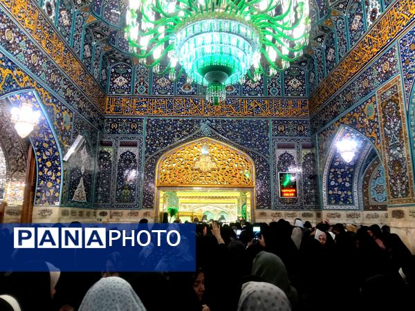 اردوی زیارتی و سیاحتی دارالقرآن سلسله الذهب در حرم مقدس امام رضا (ع)