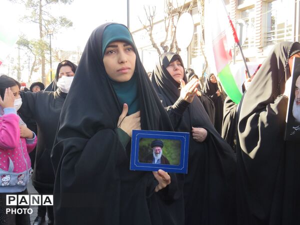 تجمع مردمی برای شهادت رهبر عزیز انقلاب