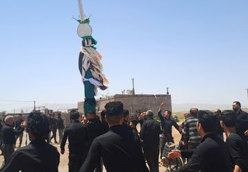 آیین سنتی" حسن حسین " در روستای حسن آباد بلهر 