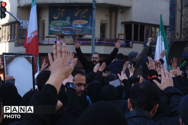 تهران در سوگ رهبر شهید انقلاب