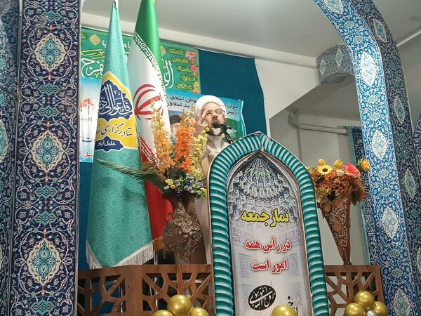 نماز عبادی و سیاسی در شهرستان خلیل آباد
