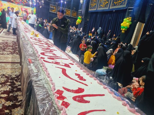 جشن بزرگ نیمه شعبان به همت هیات شباب الرضا در مشهد