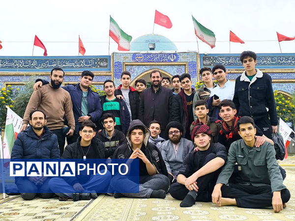 اردوی راهیان نور دانش آموزان پسر ناحیه 3 قم