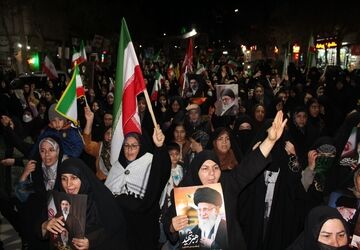 بیست و ششمین شب از راهپیمایی مردم سرافراز آشخانه