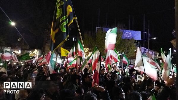 حضور گسترده و پرشور مردم انقلابی نیشابور در خونخواهی شهادت رهبر شهید