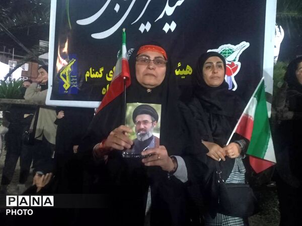 اجتماع مردمی حامیان آرمان‌های انقلاب اسلامی ایران در گلوگاه 
