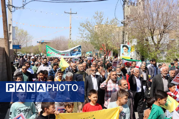 جلوه های از راهپیمایی روز قدس در کهک، جعفریه و روستای صرم قم