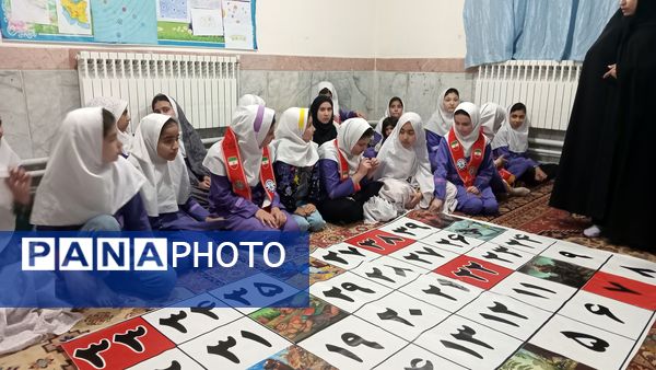 اردوی  درون مدرسه‌ای در مدرسه قرآنی شهید قادر پناه