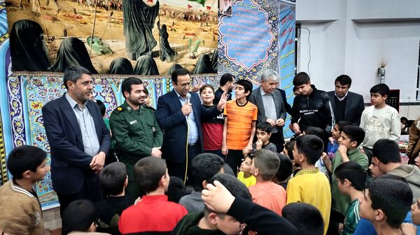  حضور مسئولان آموزش و پرورش در جمع معتکفین دانش‌آموز یاسوج