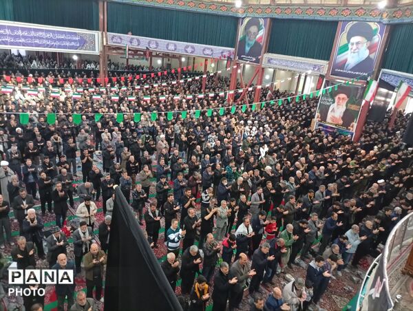 مراسم بزرگداشت شهید امت، شهید امام خامنه ای(ره) در ملایر 