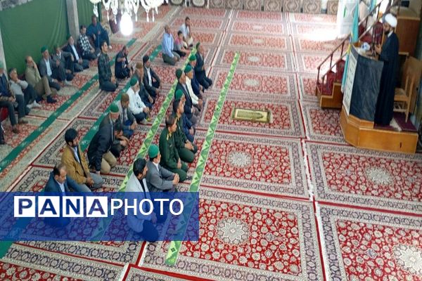 اقامه نماز جمعه همزمان با وفات حضرت معصومه (س) در مسجد جامع شهر بار نیشابور