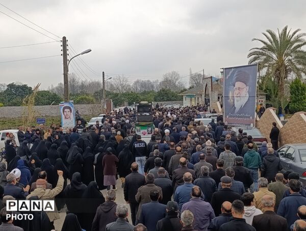 مراسم تشییع پیکر سردار سرتیپ شهید حاج کمیل مطیع دوست