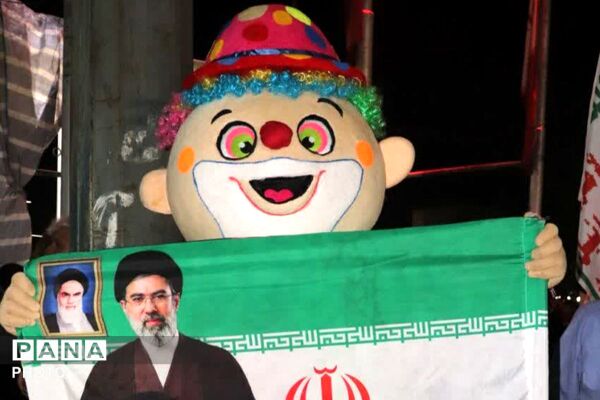بهشت در کف خیابان های شهر ری با حضور ریحانه های بهشتی