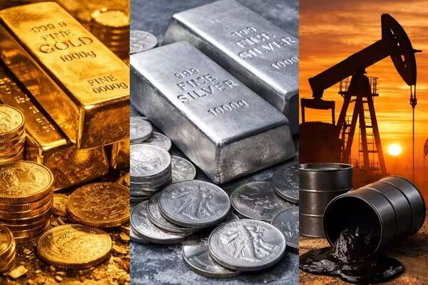 افزایش بهای جهانی نفت همزمان با تحولات جدید خاورمیانه؛ طلا عقب نشست