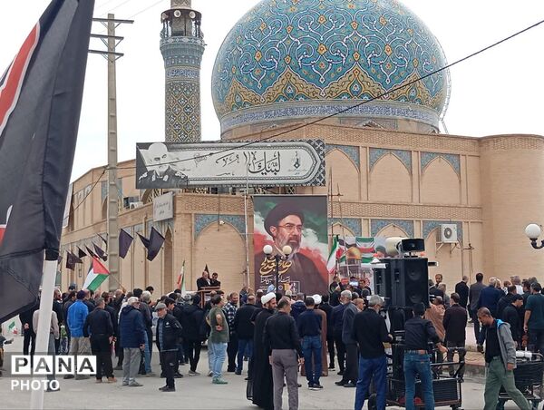 راهپیمایی روز قدس در شهر لطیفی لارستان