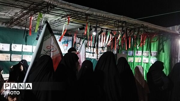 موکب پارک دانشجو در شصت و هفتمین شب از اجتماعات مردمی نیشابور 