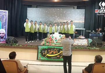 مراسم بزرگداشت مقام شهدای محراب کازرون